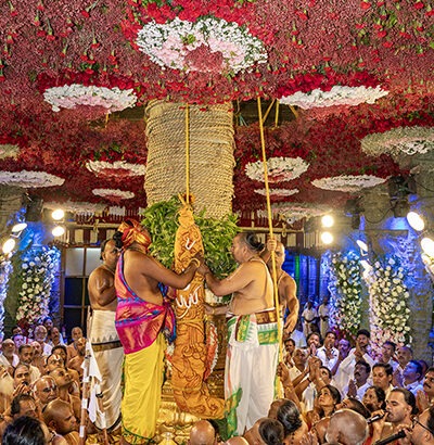 DWAJAROHANAM-IN-SRIVARI-TEMPLE